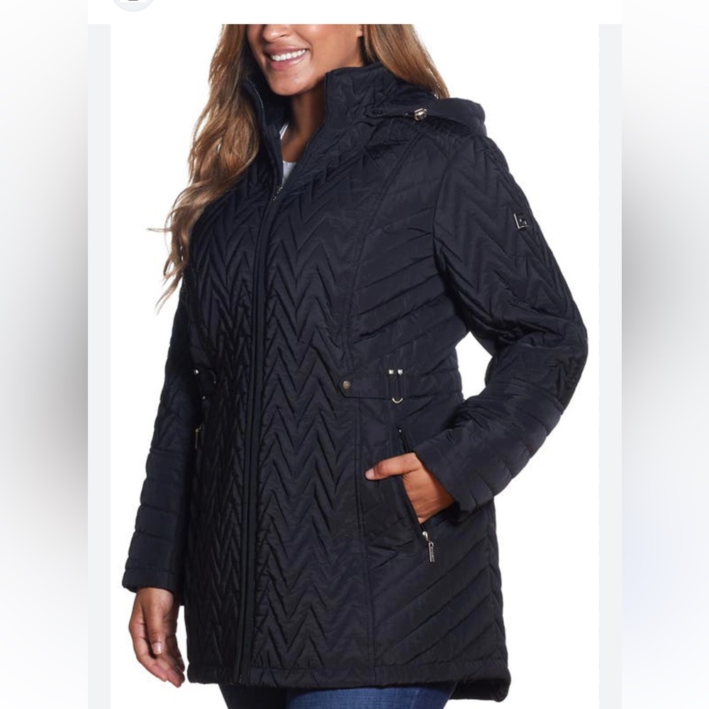 Giacca Black Quilted Puffer Jacket Brand new with tags